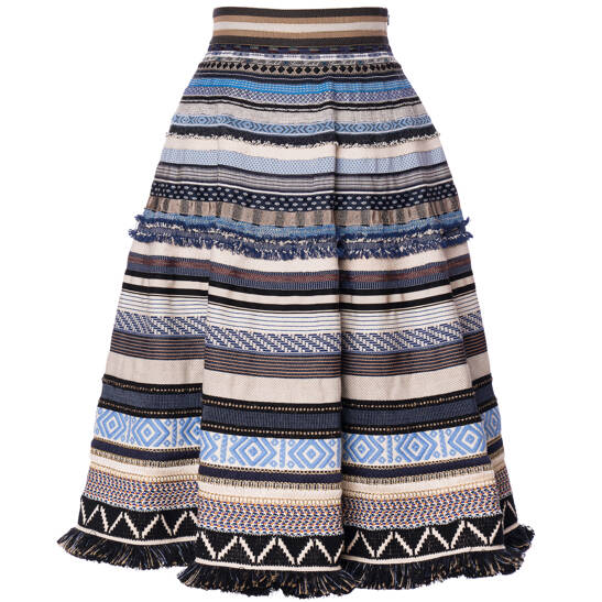 Trachtenrock Blue Lagoon